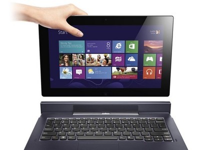 隨yoga亮相 聯想發布首款win8平板電腦_聯想平板電腦_平板電腦新聞-中關村在線